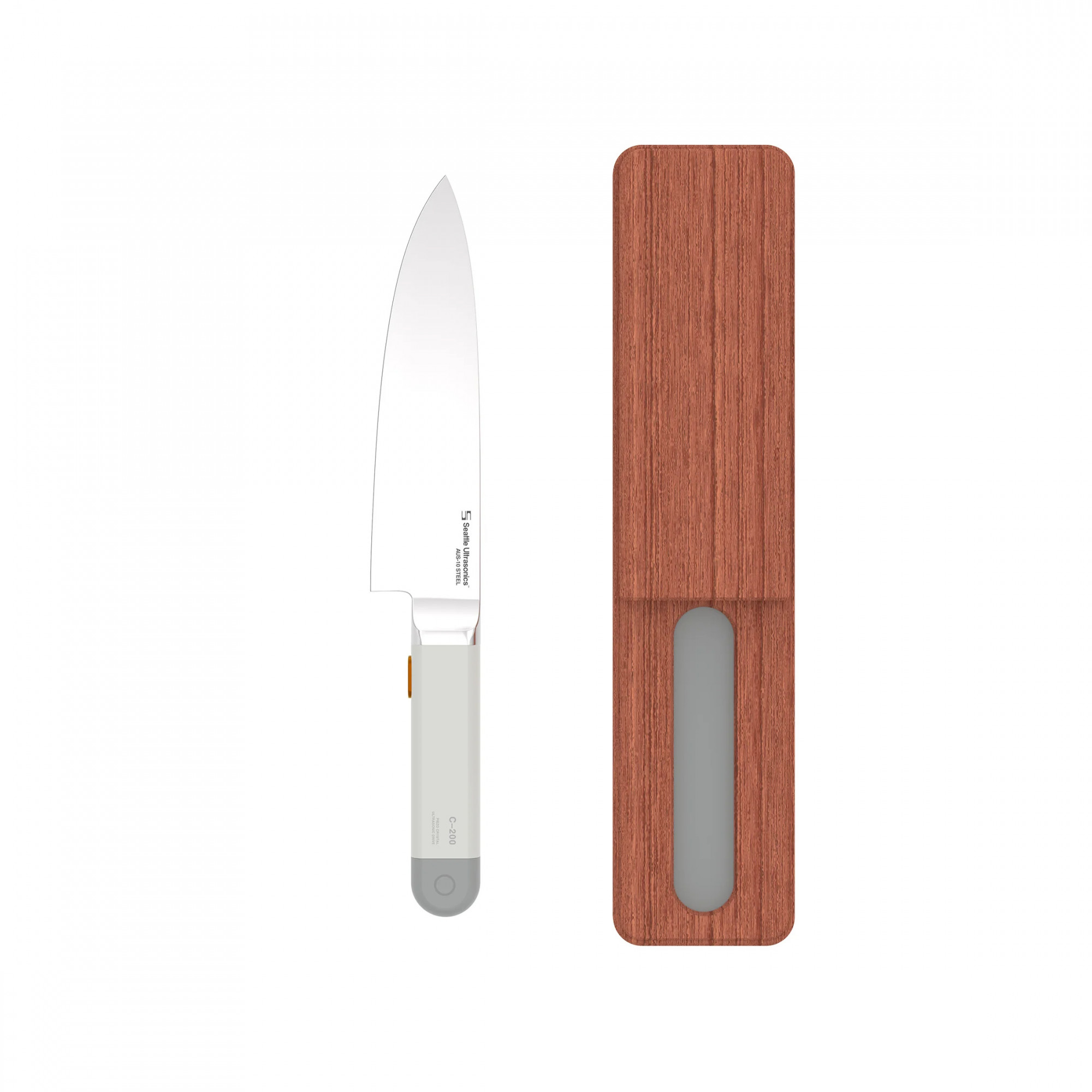 Ультразвуковий ніж Seattle C-200 Ultrasonic Chef's Knife and Charger Bundle